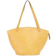 Pre-owned Leather louis-vuitton-bags Louis Vuitton Vintage , Yellow , ...