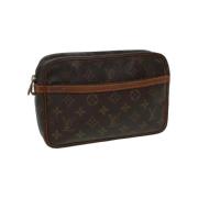 Pre-owned Canvas louis-vuitton-bags Louis Vuitton Vintage , Brown , Da...