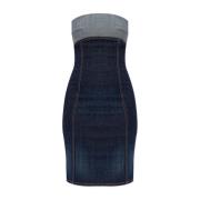 Denim jurk Dsquared2 , Blue , Dames