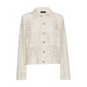 Blouson Vest 1856 Caroline Biss , Beige , Dames