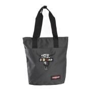 Zwarte Shopper Handtas - Patched Print Eastpak , Gray , Dames