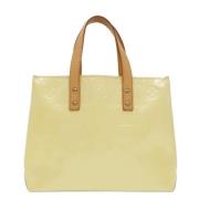 Pre-owned Leather shoulder-bags Louis Vuitton Vintage , Yellow , Dames