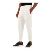 Hot White Broek Stijlvol Comfortabel Zakken Emporio Armani , White , H...