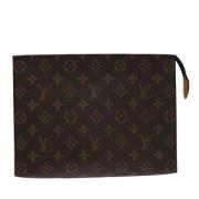 Pre-owned Canvas louis-vuitton-bags Louis Vuitton Vintage , Brown , Da...