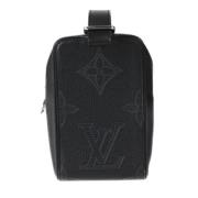 Pre-owned Leather louis-vuitton-bags Louis Vuitton Vintage , Black , D...