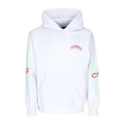 Triangle Web Wit Hoodie Lange Mouw Propaganda , White , Heren