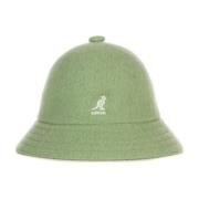 Wollen Vissershoed Olijfgroen Kangol , Green , Heren