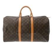 Pre-owned Canvas travel-bags Louis Vuitton Vintage , Brown , Unisex