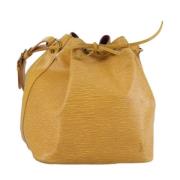 Pre-owned Leather louis-vuitton-bags Louis Vuitton Vintage , Yellow , ...