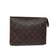 Pre-owned Canvas louis-vuitton-bags Louis Vuitton Vintage , Brown , Da...