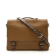 Pre-owned Leather louis-vuitton-bags Louis Vuitton Vintage , Brown , H...