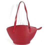 Pre-owned Leather louis-vuitton-bags Louis Vuitton Vintage , Red , Dam...