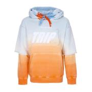 Lichtgewicht Dubbele Hoodie Sweatshirt Triple J Mauna Kea , Multicolor...