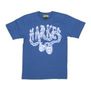 Smiley Atlantic Heren T-shirt Market , Blue , Heren