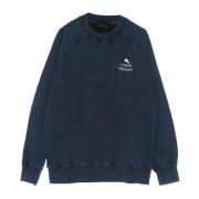 Lichtgewicht Crewneck Raglan Sweatshirt Mauna Kea , Blue , Heren