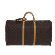 Pre-owned Canvas travel-bags Louis Vuitton Vintage , Brown , Dames