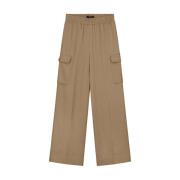 Cargo Pant W200409 Olaf Hussein , Brown , Dames