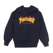 Navy Blauw/Geel Hoodie Thrasher , Blue , Heren