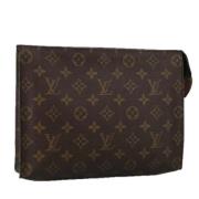 Pre-owned Canvas louis-vuitton-bags Louis Vuitton Vintage , Brown , Da...