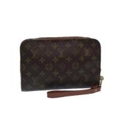 Pre-owned Canvas louis-vuitton-bags Louis Vuitton Vintage , Brown , Da...