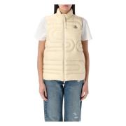 Stijlvolle Xihu Vest voor Mannen Moncler , White , Dames