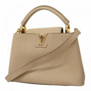 Pre-owned Leather louis-vuitton-bags Louis Vuitton Vintage , Gray , Da...