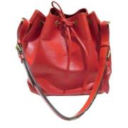 Pre-owned Leather louis-vuitton-bags Louis Vuitton Vintage , Red , Dam...