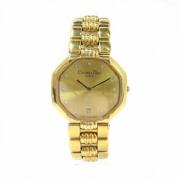 Pre-owned Metal watches Dior Vintage , Yellow , Dames