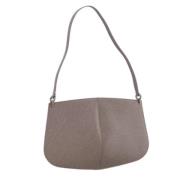 Pre-owned Leather louis-vuitton-bags Louis Vuitton Vintage , Gray , Da...