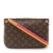 Pre-owned Canvas crossbody-bags Louis Vuitton Vintage , Pink , Dames