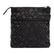 Logo Crossbody Tas met Verstelbare Band Armani Exchange , Black , Here...