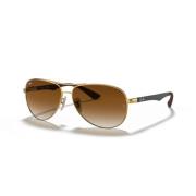 Carbon Fibre Zonnebril Ray-Ban , Yellow , Unisex