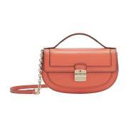 Cross Body Bags Furla , Orange , Dames