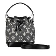 Pre-owned Canvas handbags Louis Vuitton Vintage , Gray , Dames