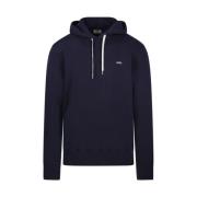 Blauwe Jersey Hoodie Sweatshirt Autry , Blue , Heren