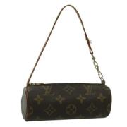 Pre-owned Leather louis-vuitton-bags Louis Vuitton Vintage , Black , D...