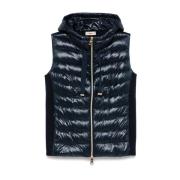 Blauwe Gebreide Jas Herno , Blue , Dames