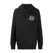 Zwart Logo Sweatshirt Deus Ex Machina , Black , Heren