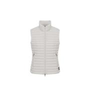 Beige Mouwloos Gewatteerd Vest Colmar , Beige , Dames