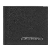 Eenvoudige Portemonnee met Kaartsleuven Armani Exchange , Black , Here...