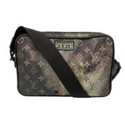 Pre-owned Canvas louis-vuitton-bags Louis Vuitton Vintage , Gray , Dam...