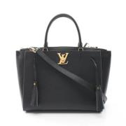 Pre-owned Leather louis-vuitton-bags Louis Vuitton Vintage , Black , D...