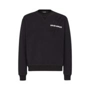 Sweatshirt H24 Dsquared2 , Black , Heren