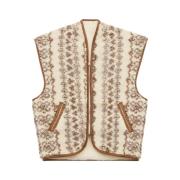 Stijlvolle Gilet Vest voor Mannen Isabel Marant Étoile , Beige , Dames