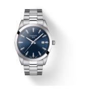 Gentleman Quartz Horloge - Blauwe Wijzerplaat Tissot , Blue , Heren