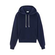 Casual hoodie met stijl E24 Saint Laurent , Blue , Heren