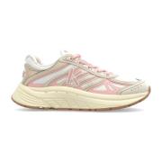 Sneakers met logo Kenzo , Pink , Dames