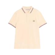 Elegante Polo Shirt voor Mannen Valentino Garavani , Beige , Heren