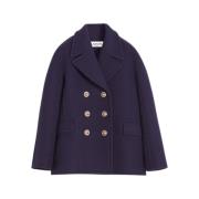 Stijlvolle Caban H24 Jas Lanvin , Blue , Dames