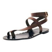 Leren sandalen Alohas , Brown , Dames